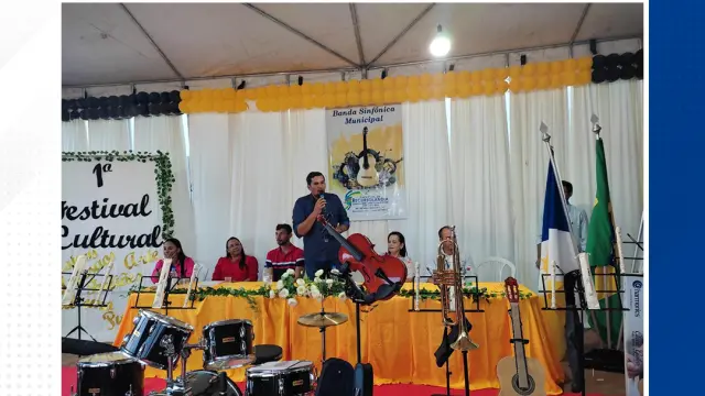 Recursolândia recebe instrumentos musicais para complementar o ensino de crianças e jovens do município.