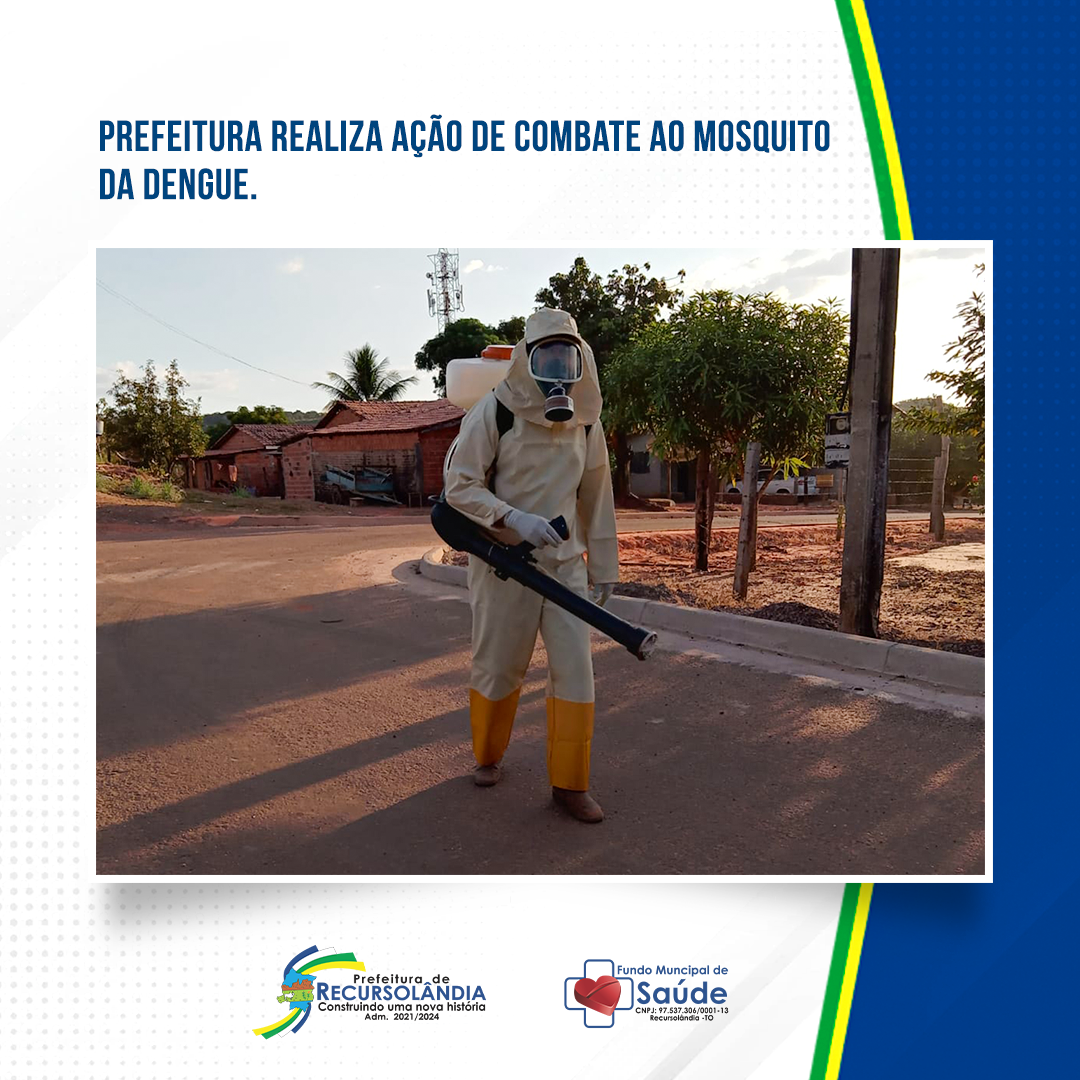 Prefeitura realiza ação de combate ao mosquito da Dengue