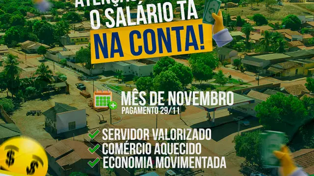 Pagamento de salários
