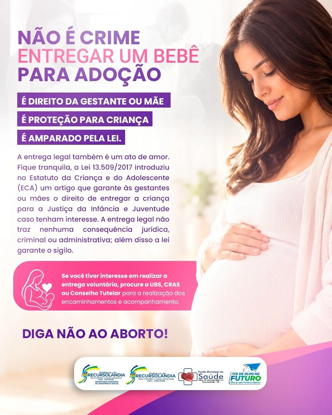 Diga nao ao aborto