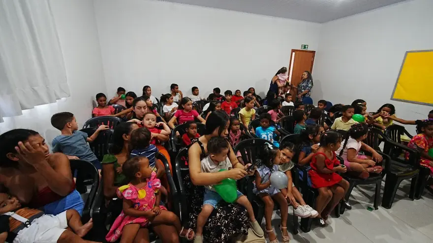 CRAS de Recursolândia promove comemoração do Dia das Crianças com participantes do SCFV